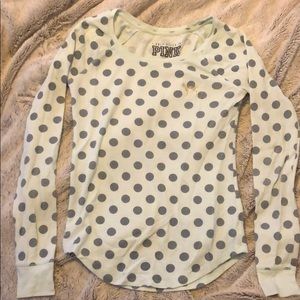 PINK long sleeve sleep tee